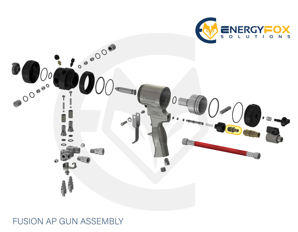 Quick-Disconnect for Fusion AP & PC Guns - 117509