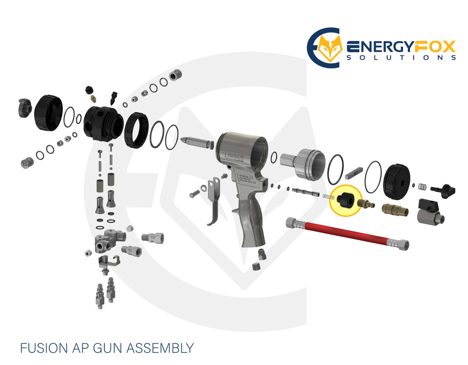 Air Valve Plug for Fusion AP & PC Guns - 15B208