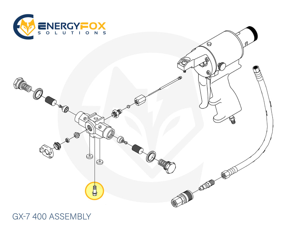 295433 - GX-7 A/400/DI Coupling Block Mounting Screw