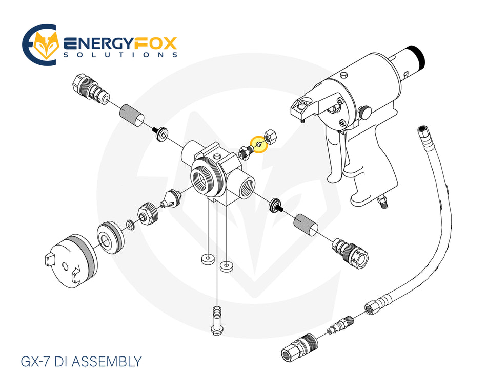 296829 - GX-7 A/400/DI Rear Seal Packing (5-pack)