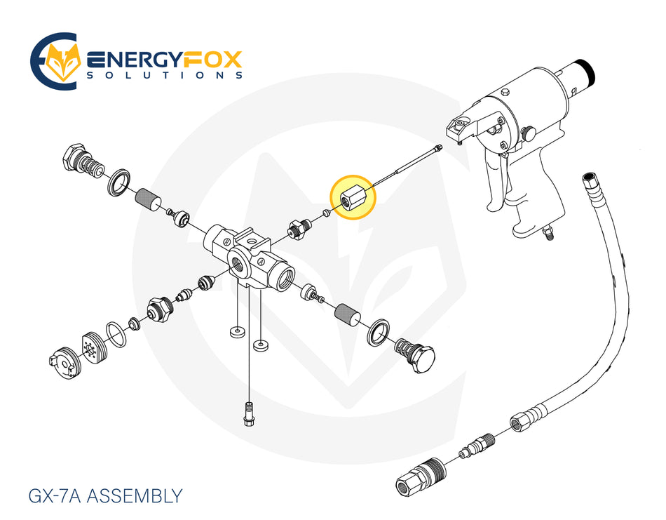 296830 - GX-7 A/400 Rear Seal Retainer