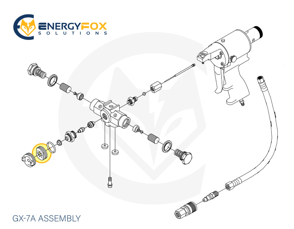 296832 - GX-7A PCD retainer