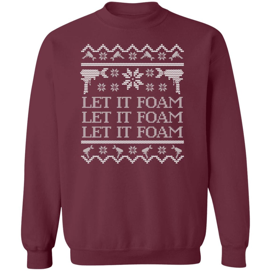 Let It Foam Christmas Sweater