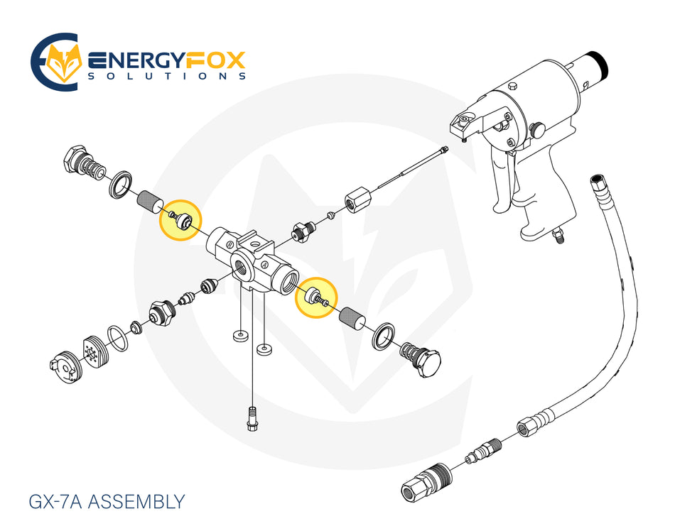 296722 - GX-7 A/400 Check Valve Assembly (10-pack)