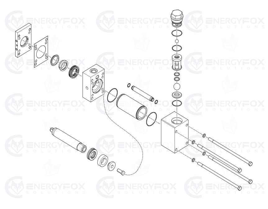 261867 - KIT, TAPA, BASE DE BOMBA