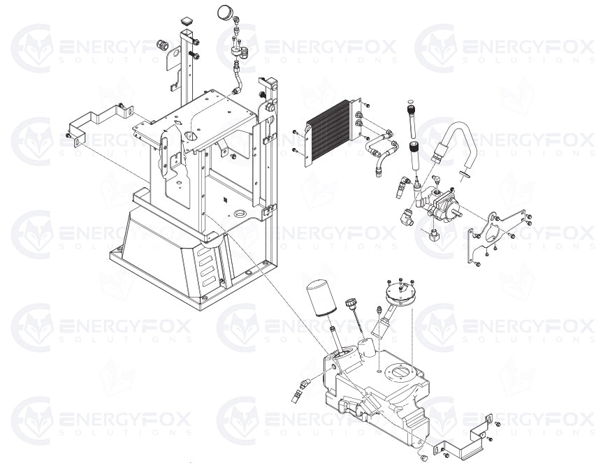 247826 - KIT, RESERVOIR ASSY, HYDR.